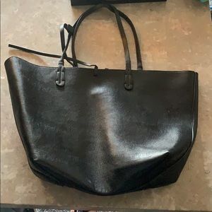 Black zara tote